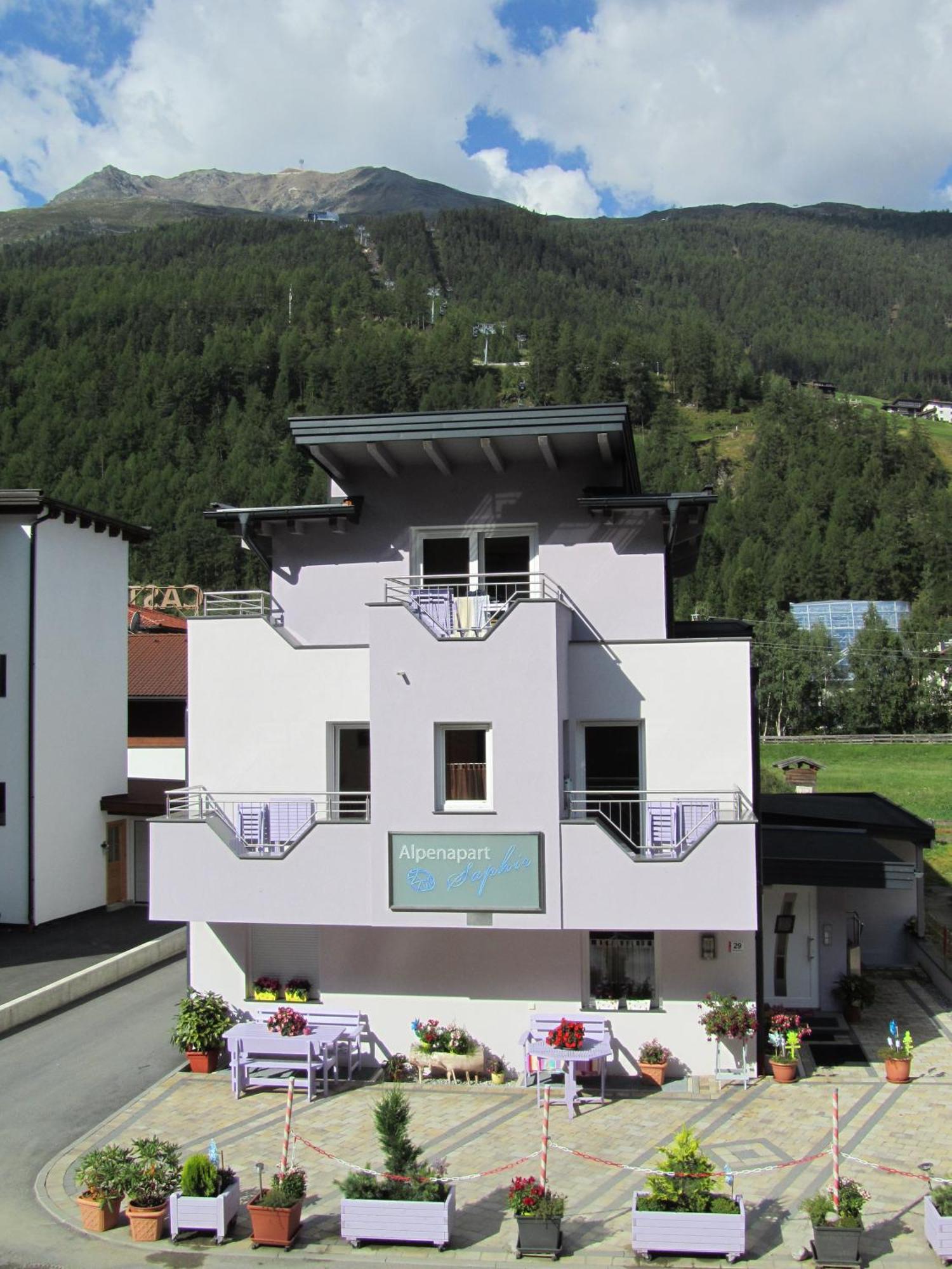 Alpenapart Saphir Sölden Buitenkant foto